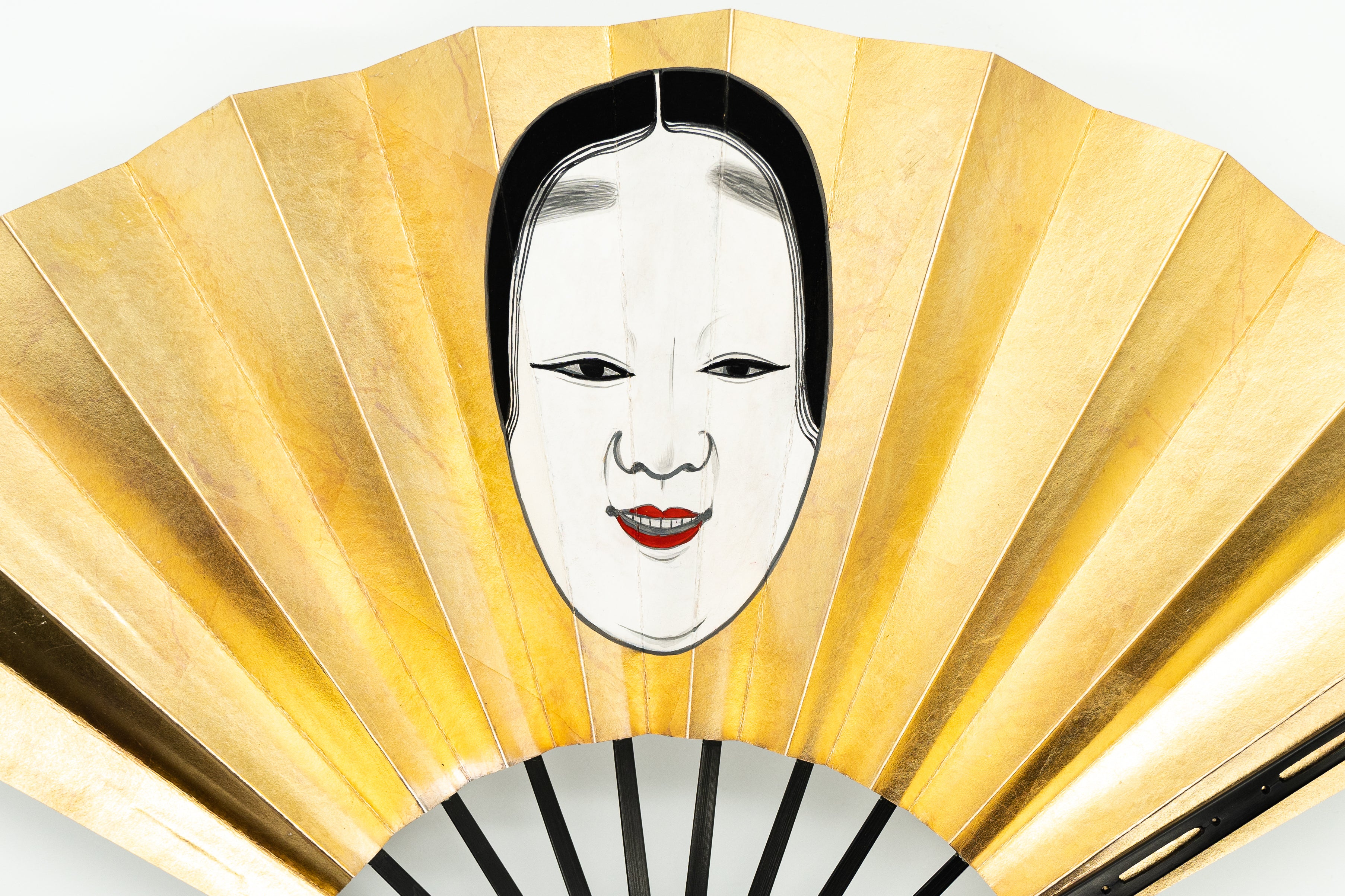 女面 手描 仕舞扇 – SENSUP