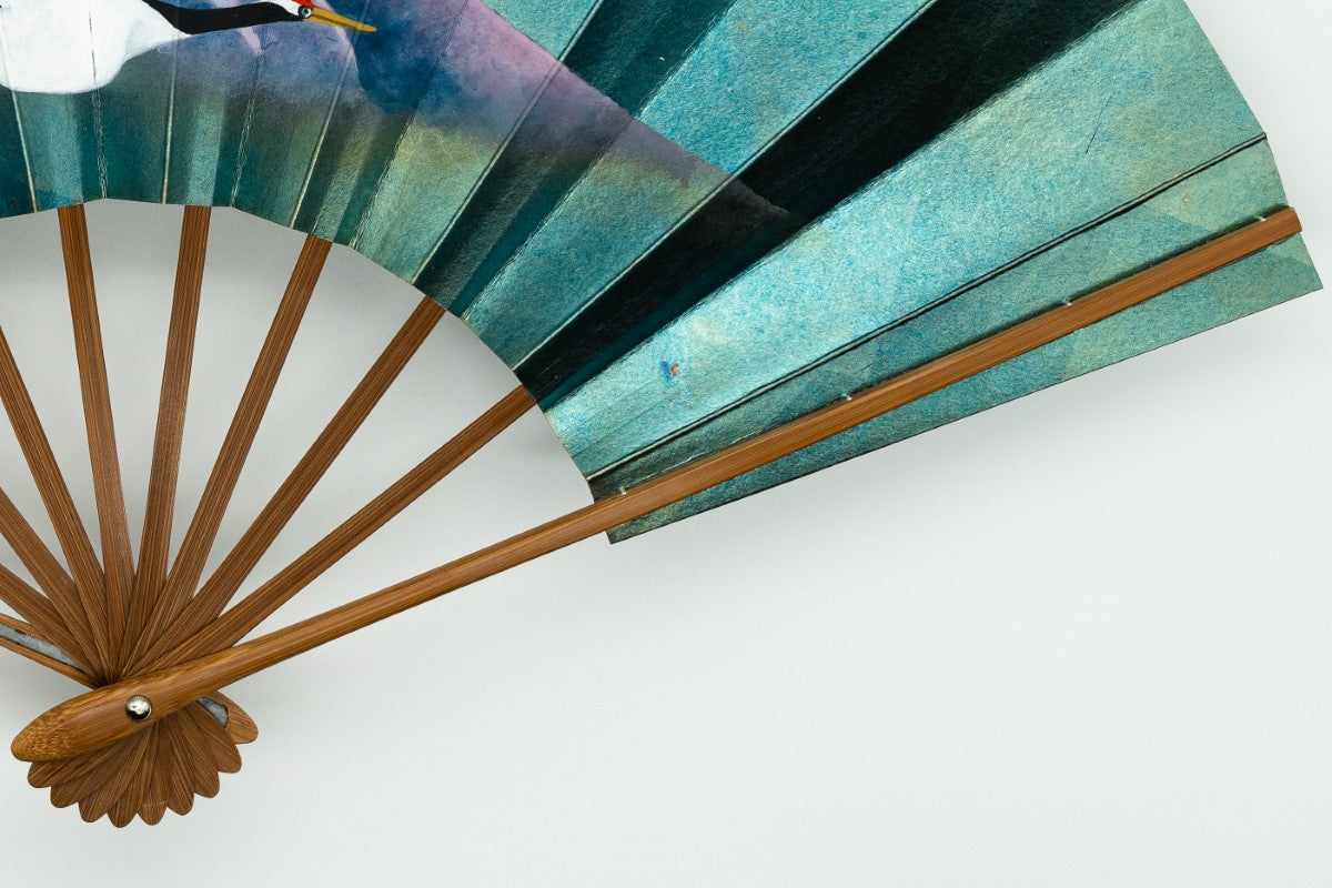 富士山・鶴／松 手描 – SENSUP