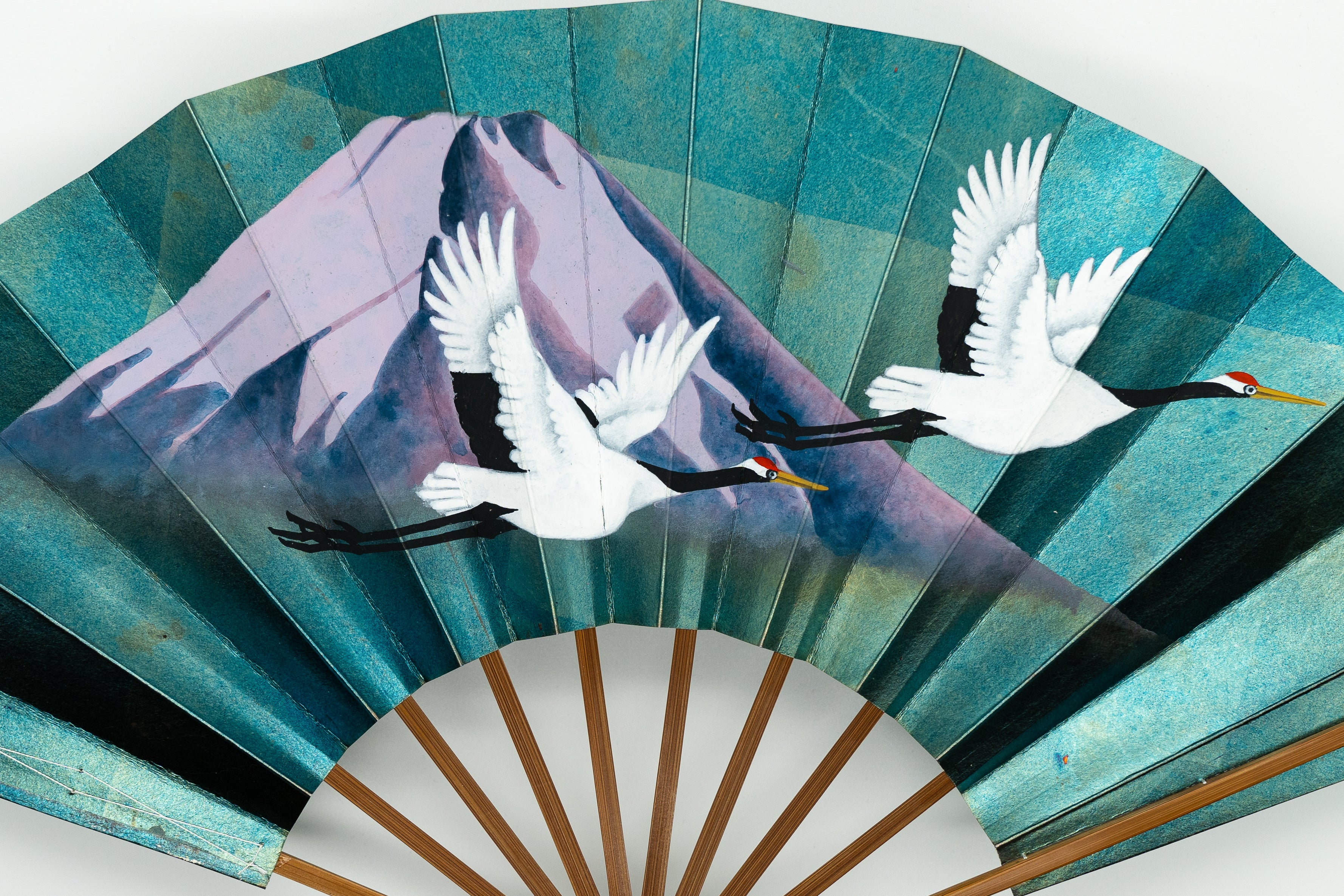 富士山・鶴／松 手描 – SENSUP