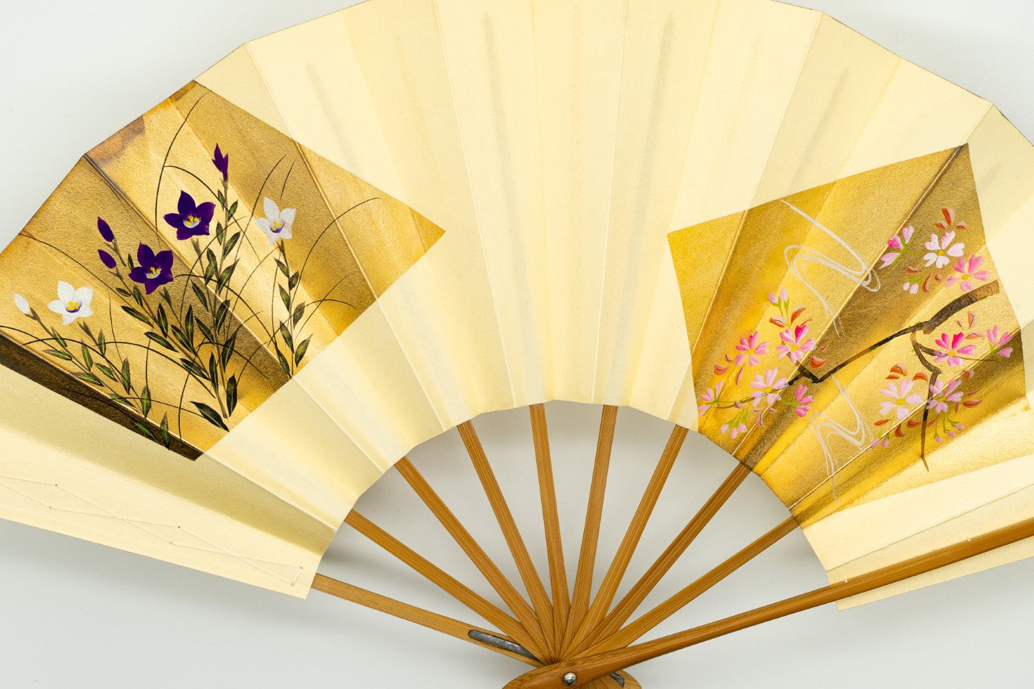 四季草花 梅・藤／桜・桔梗 手描 – SENSUP