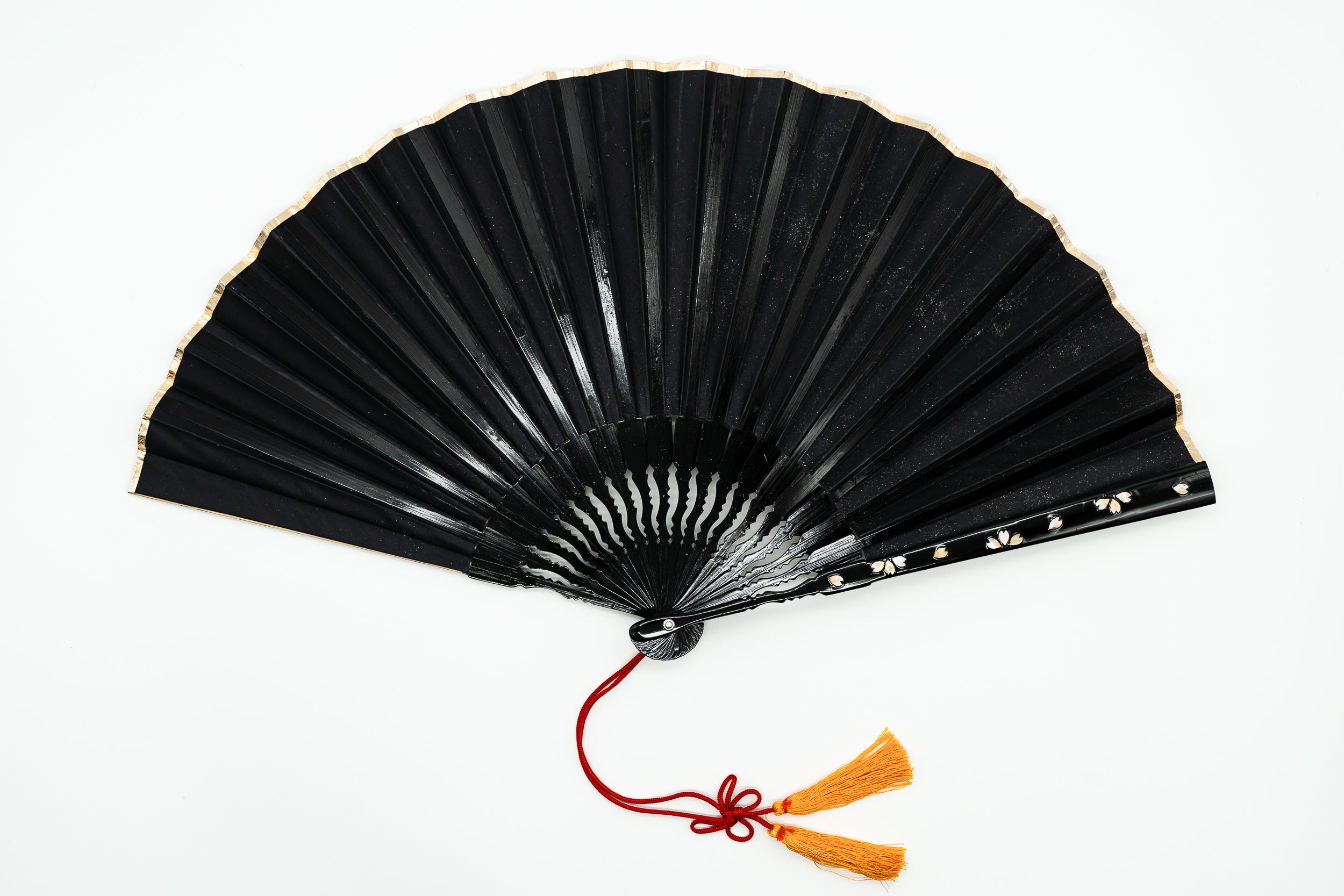 牡丹 手描 絹扇 – SENSUP